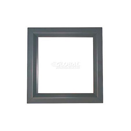 Assa Abloy CECO Door Window Kit, Glass Not Included, 6"W X 21"H LT-B15X20